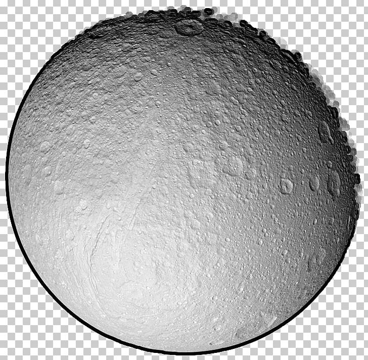 South Pole Tethys Moons Of Saturn Stocktrek S Sphere PNG, Clipart, Black And White, Circle, Geographical Pole, Material, Moons Of Saturn Free PNG Download