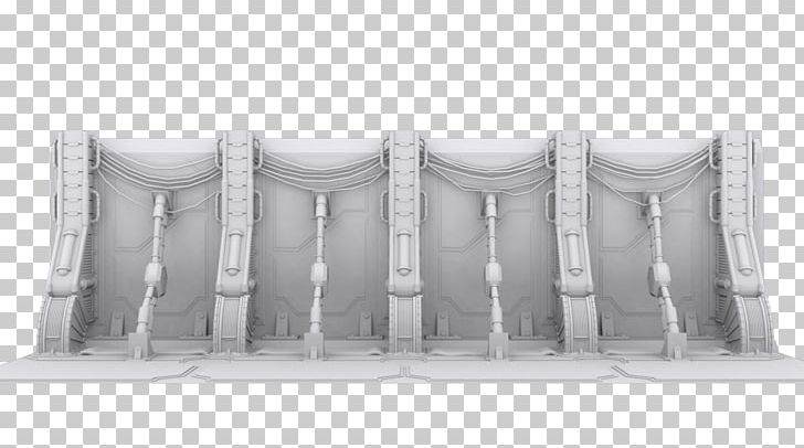 Wall Panelling Novus Æterno Science Fiction Furniture PNG, Clipart, Angle, Art, Black And White, Column, Concept Art Free PNG Download