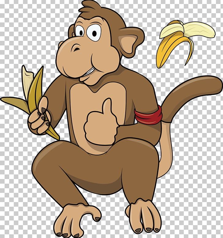 Monkeys Bananas PNG, Clipart, Banana, Bananas, Carnivoran, Cartoon, Encapsulated Postscript Free PNG Download