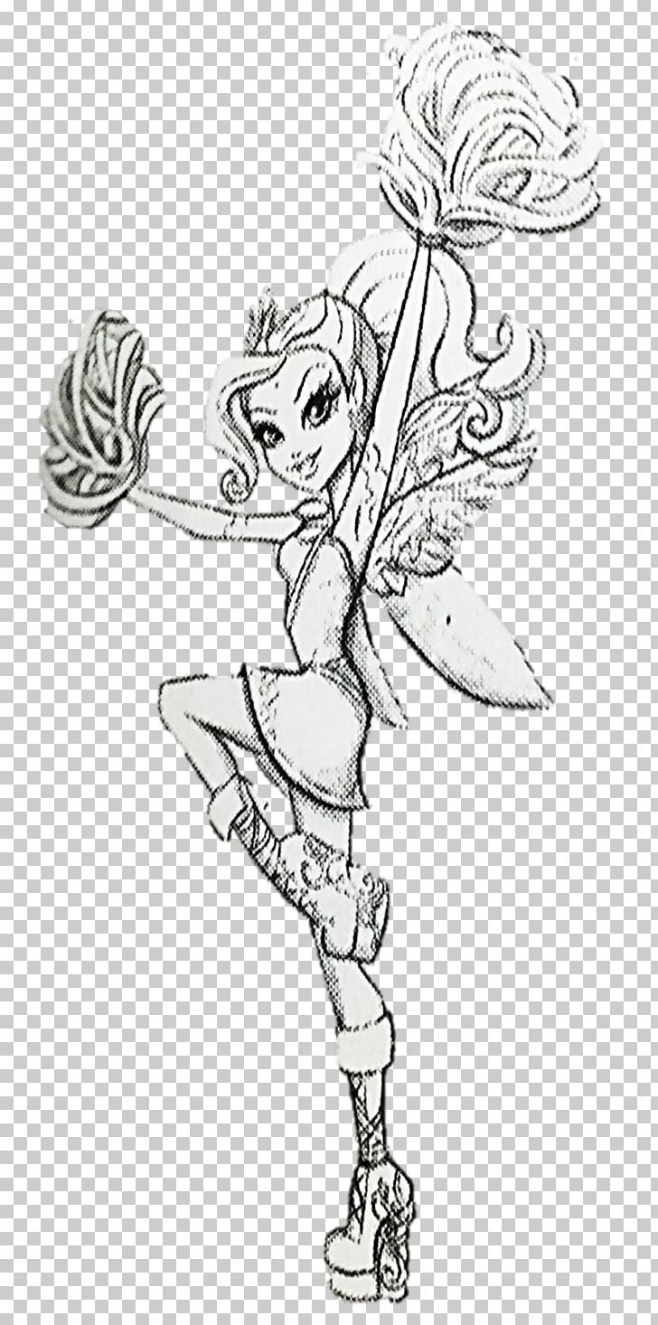 Ever After High Rapunzel Cheshire Cat Fairy Godmother Sketch PNG, Clipart, Arm, Art, Artwork, Cartoon, Fictional Character Free PNG Download