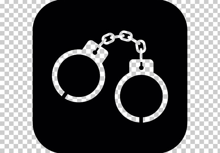 Handcuffs Police Officer Computer Icons Crime PNG, Clipart, Arrest, Black And White, Circle, Computer Icons, Crime Free PNG Download