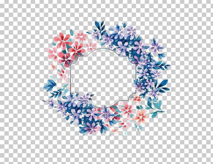 Wedding Invitation Flower Watercolor Painting Paper PNG, Clipart, Art, Blue, Circle, Design, Desktop Wallpaper Free PNG Download