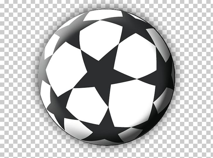 black and white champions league ball