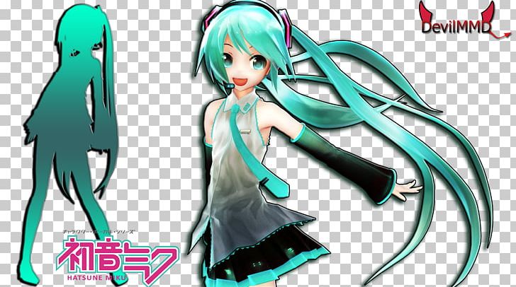 Hatsune Miku MikuMikuDance Desktop PNG, Clipart, Anime, Black Hair, Character, Desktop Wallpaper, Deviantart Free PNG Download