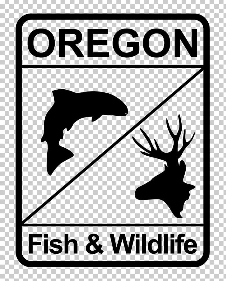 Oregon United States Fish And Wildlife Service Hunting Fishing PNG, Clipart, Antler, Area, Black, Brand, Conservation Free PNG Download