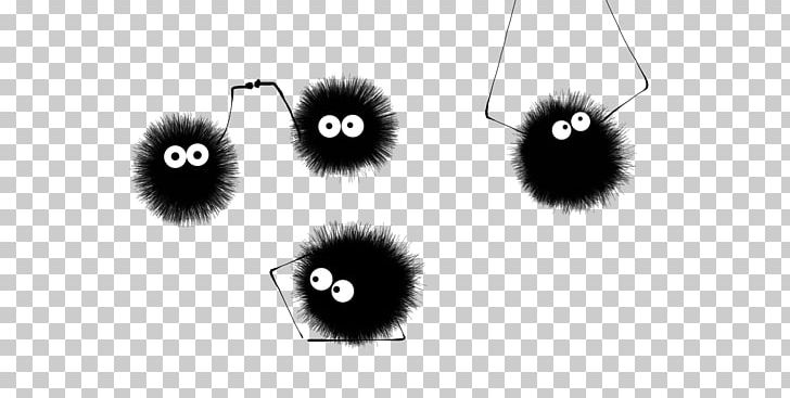 Susuwatari Sprite Drawing PNG, Clipart, 3d Computer Graphics, Black, Black And White, Body Jewelry, Calcifer Free PNG Download