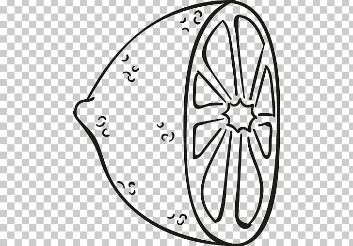 Lemon Computer Icons Encapsulated PostScript Drawing PNG, Clipart, Angle, Area, Bicycle Wheel, Black And White, Circle Free PNG Download