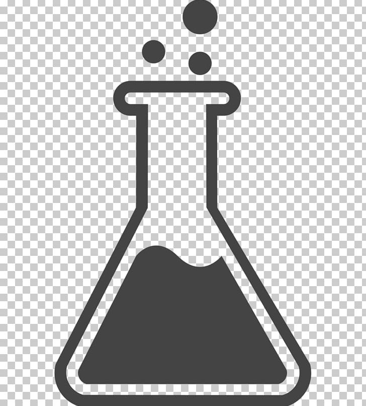 Laboratory Computer Icons Experiment PNG, Clipart, Angle, Area, Black And White, Bottle, Chemistry Free PNG Download