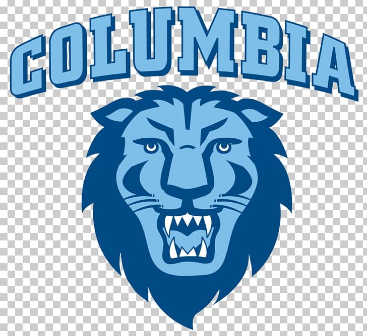 Columbia University Columbia Lions Baseball Columbia Lions Men's Basketball Columbia Lions Women's Basketball PNG, Clipart, Blue, Carnivoran, Cartoon, Cat Like Mammal, College Free PNG Download