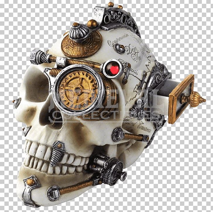 Skull Steampunk Fashion Alchemy Cerebrum PNG, Clipart, Alchemy, Cerebrum, Charles Darwin, Cranial Nerves, Cybergoth Free PNG Download