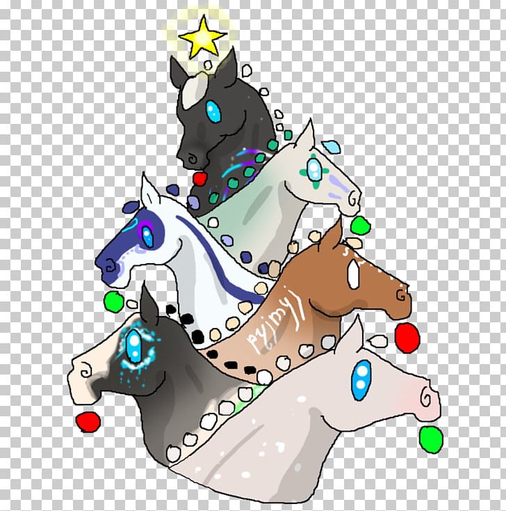 Christmas Tree Horse Christmas Ornament PNG, Clipart, Art, Character, Christmas, Christmas Decoration, Christmas Ornament Free PNG Download