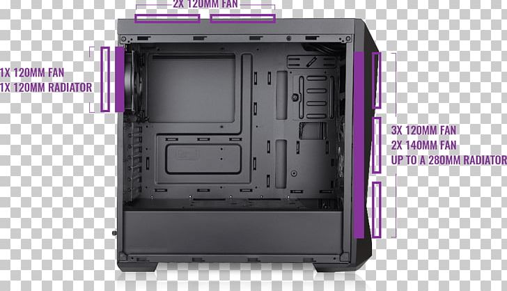 Computer Cases & Housings Cooler Master MasterBox E500L MicroATX PNG, Clipart, Atx, Computer, Computer Case, Computer Cases Housings, Computer System Cooling Parts Free PNG Download