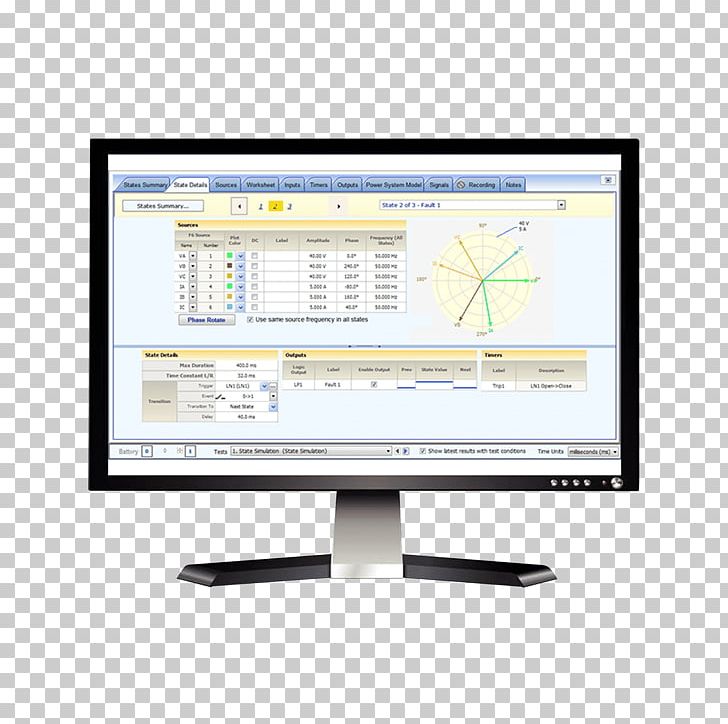 Computer Monitors Protective Relay Software Testing Computer Software PNG, Clipart, Brand, Computer Monitor Accessory, Computer Program, Electrical Switches, Electrical Wires Cable Free PNG Download