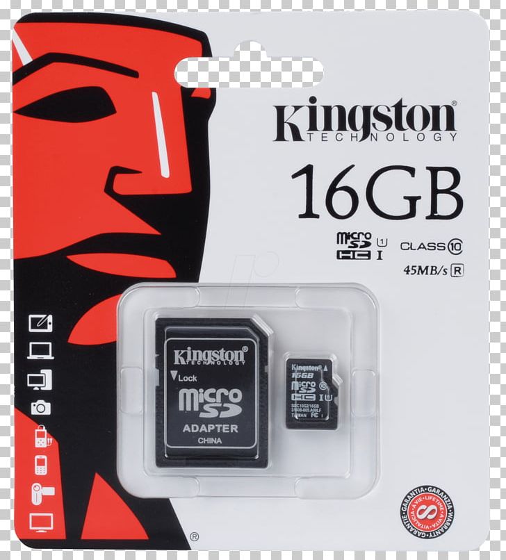 MicroSD Secure Digital Kingston Technology Flash Memory Cards Computer Data Storage PNG, Clipart, Adapter, Computer Data Storage, Electronic Device, Electronics Accessory, Flash Memory Free PNG Download
