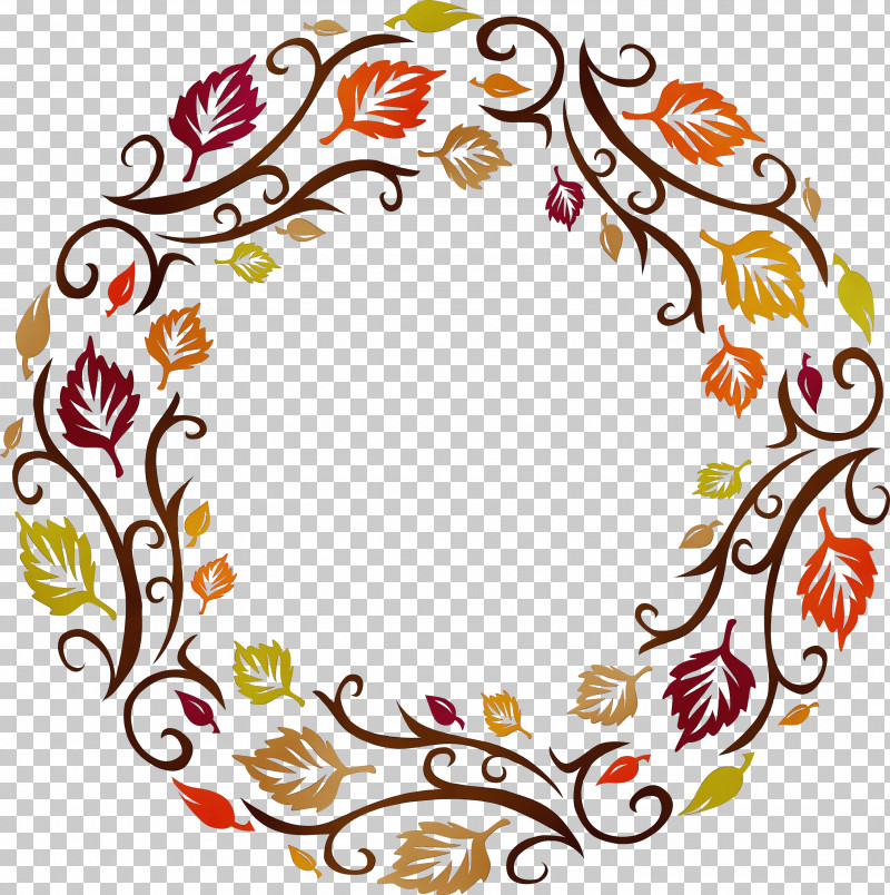 Floral Design PNG, Clipart, Autumn Frame, Circle, Floral Design, Leaf, Nature Frame Free PNG Download