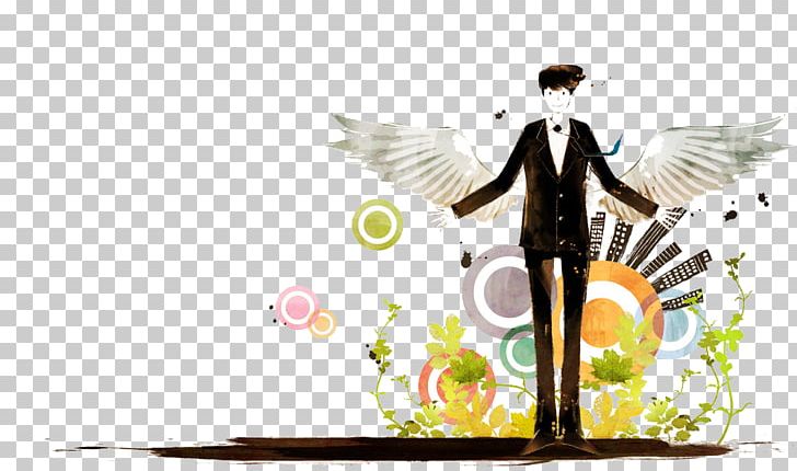 Cartoon Illustration PNG, Clipart, Angel, Angel M, Angel Wings, Animation, Brand Free PNG Download