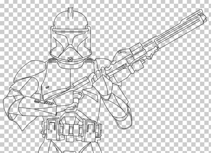 Clone Trooper Star Wars: The Clone Wars Captain Rex Plo Koon PNG, Clipart, Anakin Skywalker, Angle, Artwork, Black And White, Captain Rex Free PNG Download