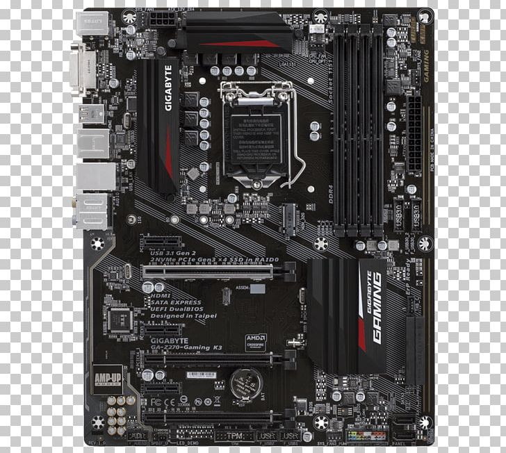 Intel LGA 1151 Motherboard ATX DDR4 SDRAM PNG, Clipart, Atx, Cartoon Motherboard, Computer Accessory, Computer Case, Computer Component Free PNG Download