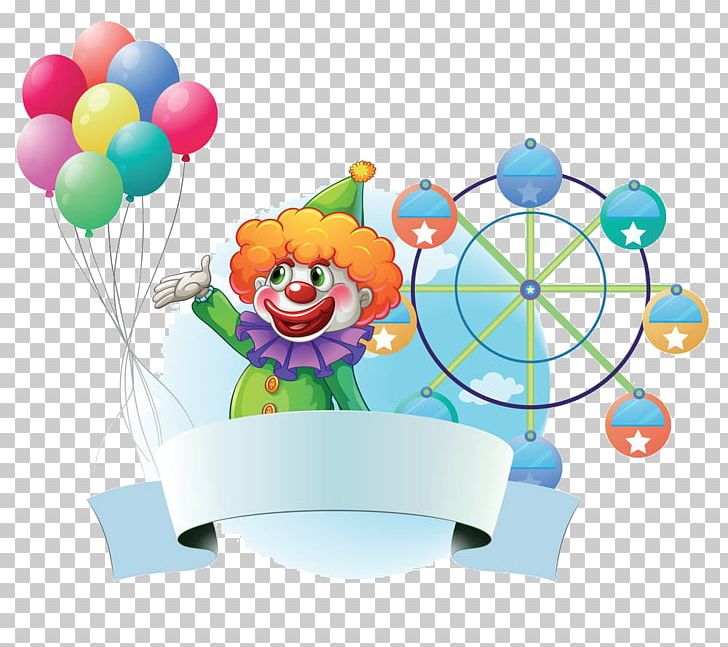 Clown Stock Photography Illustration PNG, Clipart, Art, Balloon, Balloon Cartoon, Balloons, Banner Free PNG Download