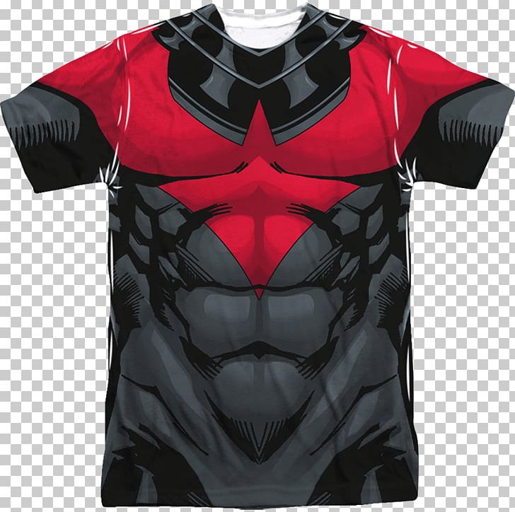 T-shirt Batman Nightwing Red Hood Costume PNG, Clipart, Active Shirt, All Over Print, Aquaman, Batman, Batman Under The Red Hood Free PNG Download
