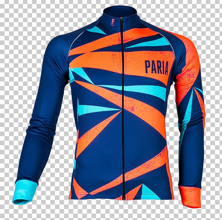 Cycling Jersey Sleeve Jacket PNG, Clipart, Cap, Cobalt Blue, Cycling, Cycling Club, Cycling Jersey Free PNG Download