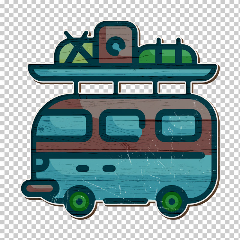 Travel Icon Camper Van Icon PNG, Clipart, Bus, Camper Van Icon, Car, Cartoon, Green Free PNG Download