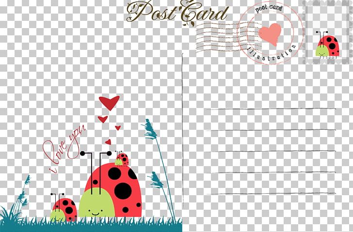 Insect Postcard Illustration PNG, Clipart, Art, Brand, Circle, Cute Animal, Cute Animals Free PNG Download