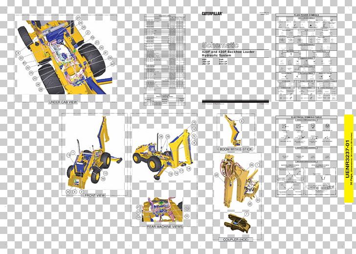 Graphic Design Brand Technology PNG, Clipart, Area, Backhoe, Brand, Caterpillar, Diagram Free PNG Download