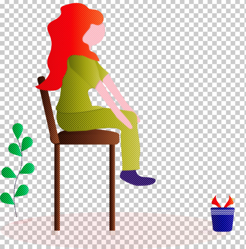 Modern Girl PNG, Clipart, Furniture, Modern Girl, Sitting Free PNG Download