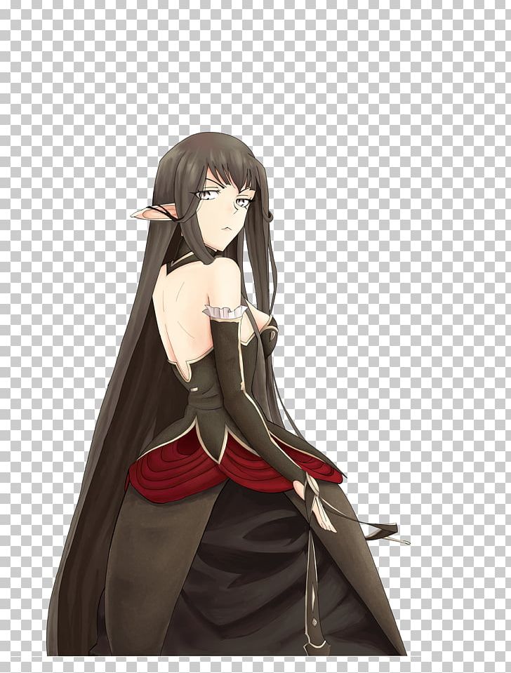 Fate/Grand Order Semiramis Pholder Fan Art Character PNG, Clipart, Action Figure, Anime, Black Hair, Brown Hair, Character Free PNG Download