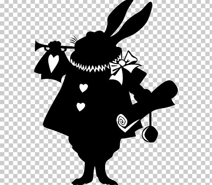 White Rabbit Alice's Adventures In Wonderland Mad Hatter Cheshire Cat Silhouette PNG, Clipart, Alice In Wonderland, Cheshire Cat, Illustration, Mad Hatter, Silhouette Free PNG Download