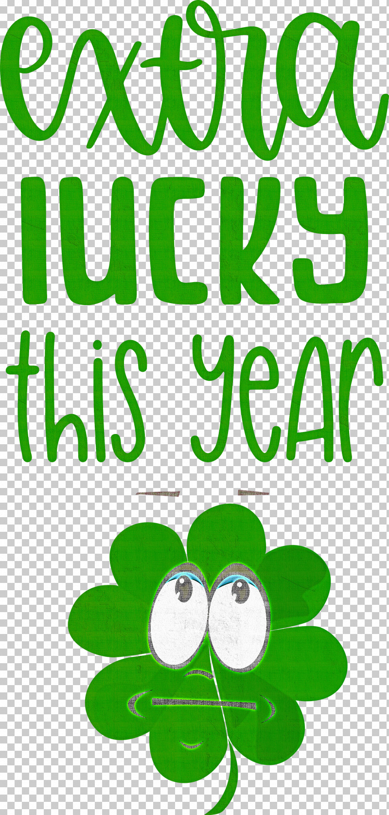 Saint Patrick Patricks Day Extra Lucky PNG, Clipart, Flower, Green, Leaf, Line, Mathematics Free PNG Download