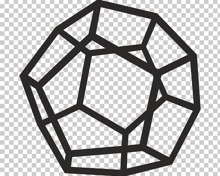Dodecahedron Computer Icons PNG, Clipart, Angle, Area, Black And White, Circle, Computer Icons Free PNG Download