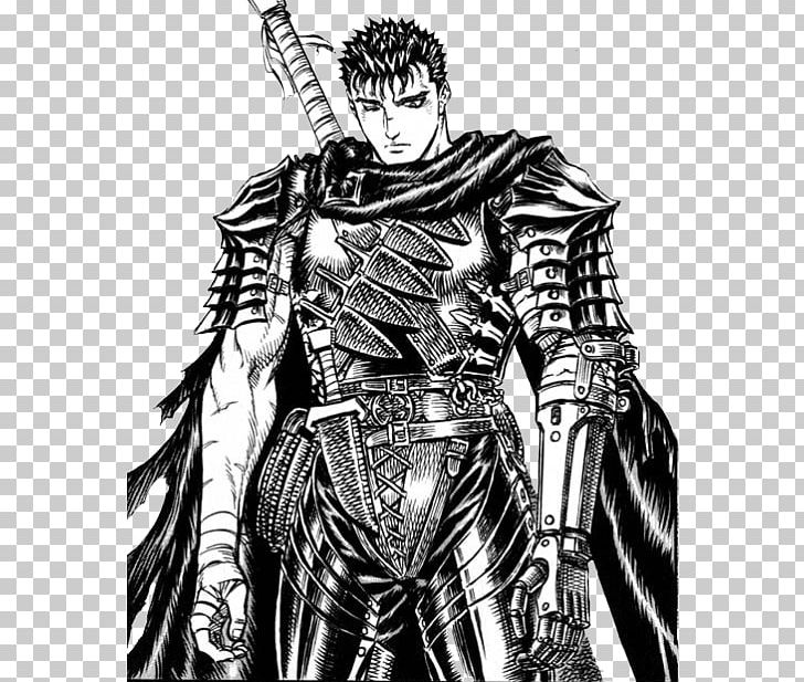 Guts Griffith Casca Berserk PNG, Clipart, Anime, Armour, Art, Berserk, Black And White Free PNG Download