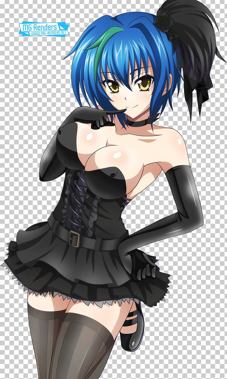 High School DxD Anime Rossweisse PNG, Clipart, Anime, Black Hair, Blue Hair, Brown Hair, Cartoon Free PNG Download