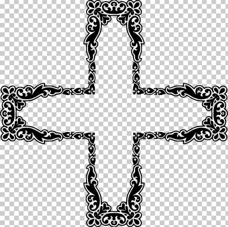 Art Deco Graphic Design PNG, Clipart, Art, Art Deco, Black And White, Body Jewelry, Cross Free PNG Download