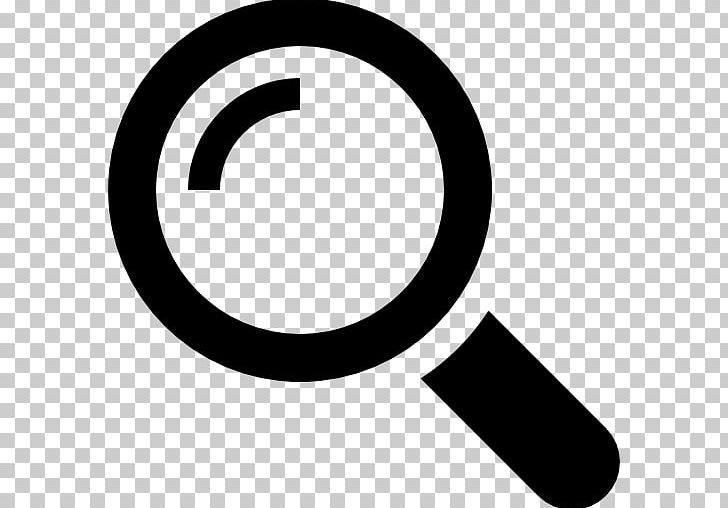 Magnifying Glass Computer Icons Magnifier Symbol PNG, Clipart, Area, Black And White, Brand, Circle, Computer Icons Free PNG Download