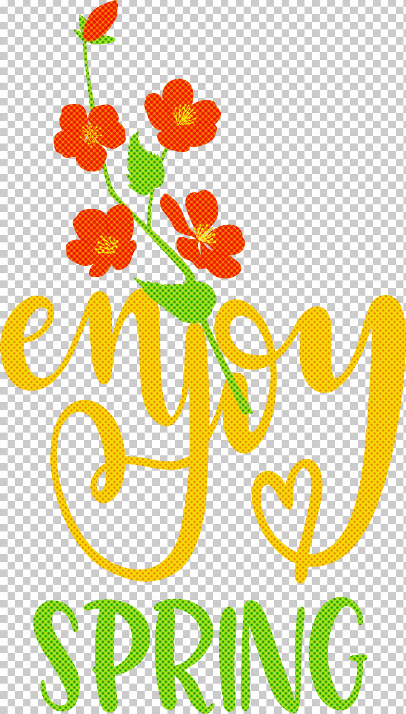 Enjoy Spring Spring PNG, Clipart, Cut Flowers, Floral Design, Flower, Leaf, Meter Free PNG Download