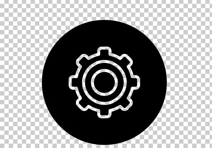 Computer Icons Symbol Gear Circle PNG, Clipart, Black, Black And White, Brand, Circle, Computer Free PNG Download