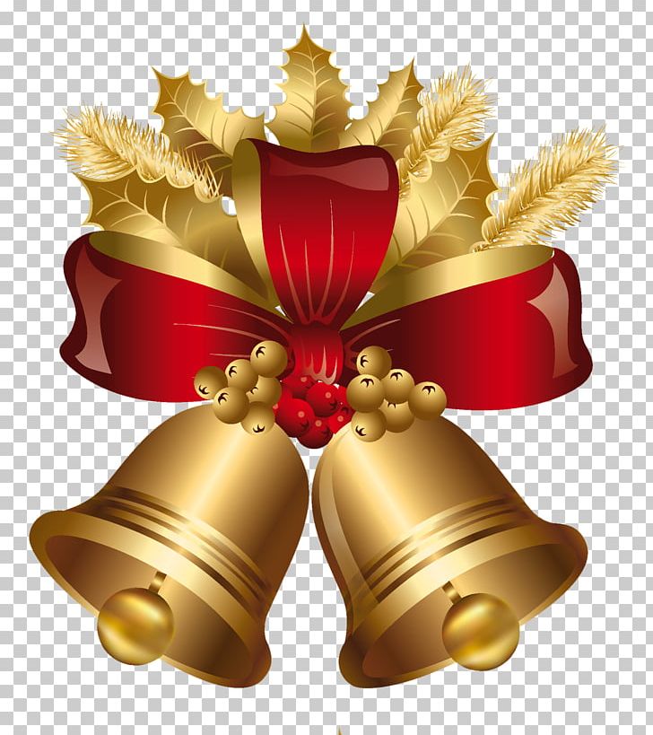 Christmas Decoration Jingle Bell Gold PNG, Clipart, Bell, Christmas, Christmas Bells, Christmas Card, Christmas Clipart Free PNG Download