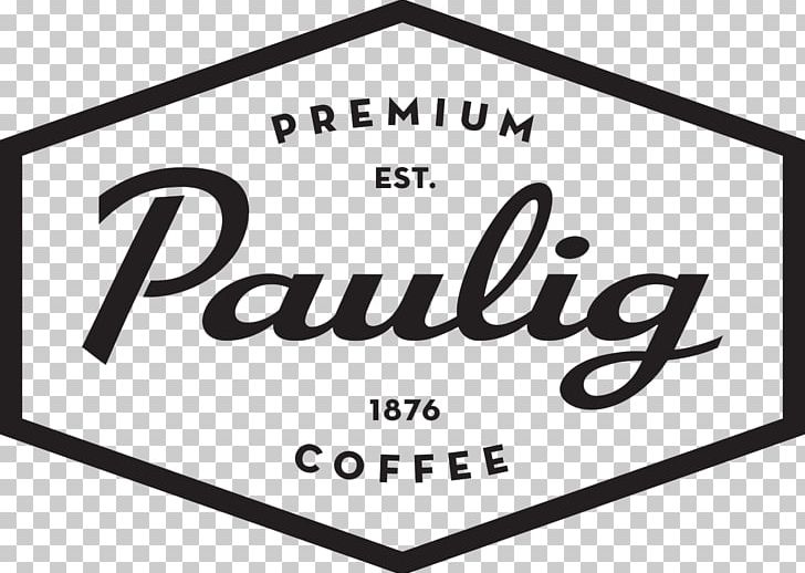 Paulig Oy Logo Coffee Brand PNG, Clipart, Area, Black, Black And White, Brand, Coffe Beans Free PNG Download