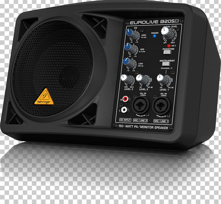 BEHRINGER Eurolive B2 Series Public Address Systems Loudspeaker Powered Speakers Audio PNG, Clipart, Audio, Audio Equipment, Audio Receiver, Behringer, Car Subwoofer Free PNG Download