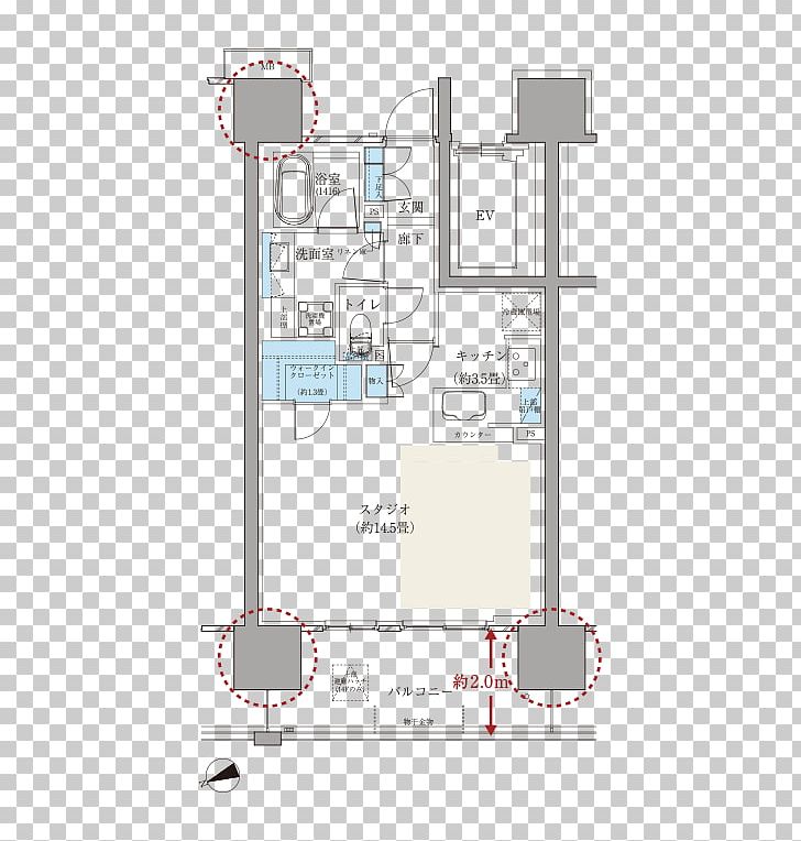 House Plan Floor Plan プライムパークス品川シーサイド ザ・レジデンス "Prime Parks Shinagawa Seaside" Mansion Gallery PNG, Clipart, Angle, Area, Closet, Diagram, Elevation Free PNG Download