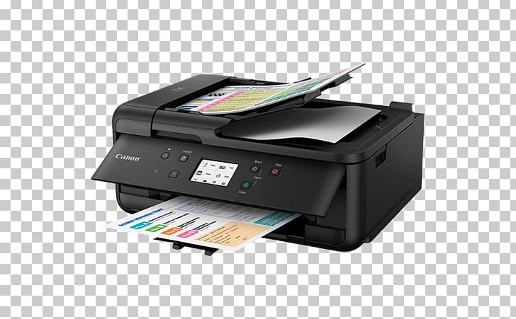 Multi-function Printer Canon PIXMA TR7520 Inkjet Printing PNG, Clipart, Airprint, Canon, Color Printing, Electronic Device, Fax Free PNG Download