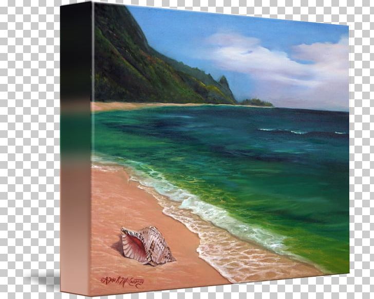 Sea Painting Ocean Inlet Vacation PNG, Clipart, Coastal And Oceanic Landforms, Inlet, Nature, Ocean, Painting Free PNG Download