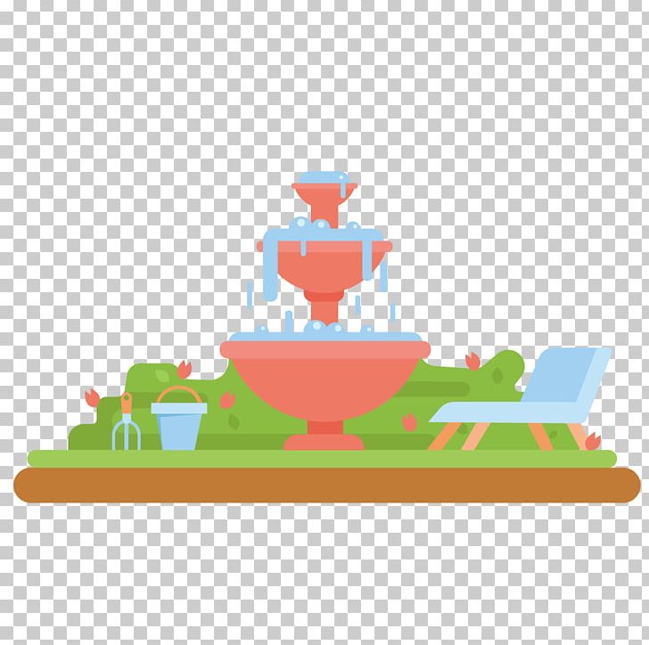 Fountain Garden Park PNG, Clipart, Amusement Park, Car Park, Car Parking, Cartoon, Chair Free PNG Download