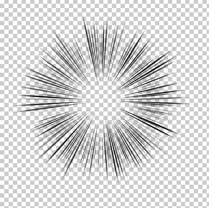 Manga speed burst frame radial anime speed lines Vector Image