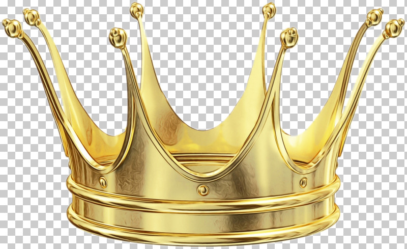 Crown PNG, Clipart, Brass, Crown, Metal, Paint, Watercolor Free PNG Download