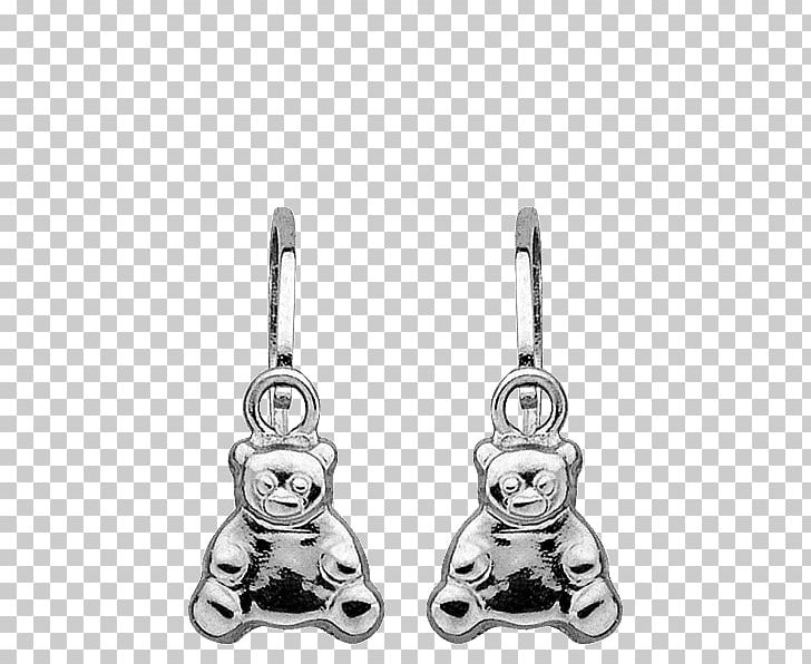 Earring Body Jewellery Silver PNG, Clipart, Black And White, Body Jewellery, Body Jewelry, Earring, Earrings Free PNG Download