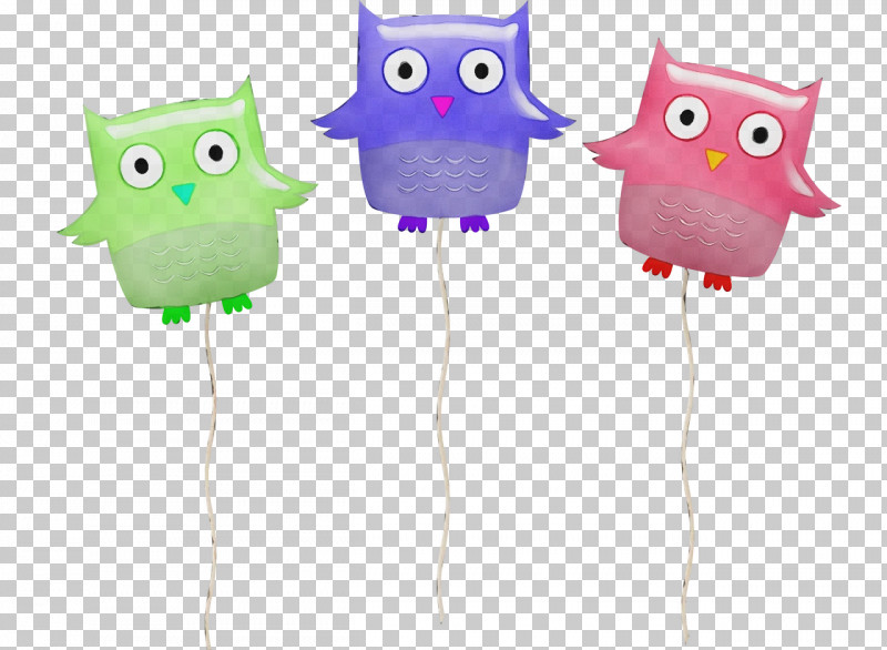 Owls Birds Birthday Balloon Bird Of Prey PNG, Clipart, Balloon, Beak, Bird Of Prey, Birds, Birthday Free PNG Download